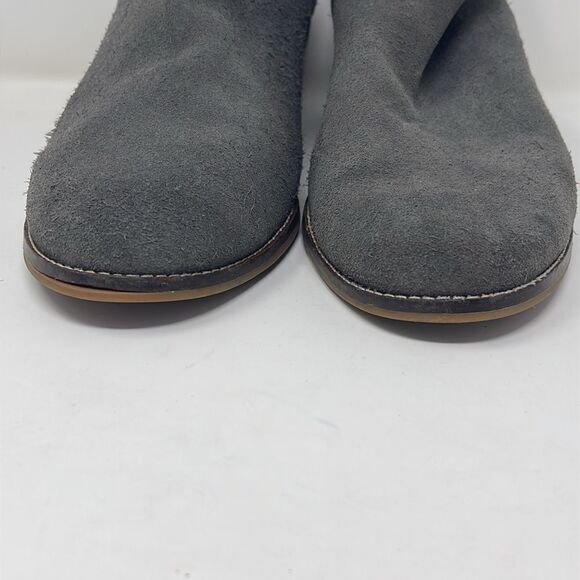 Cole Haan Gray Suede Booties, women’s size 10.5 B, 2” heel - Picture 6 of 12